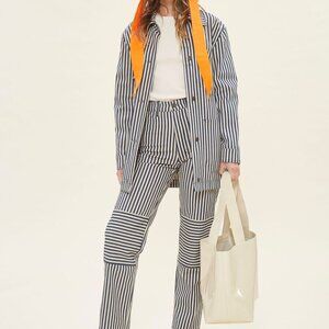 RARE Lykke Wullf Muir Workwear- Railroad Stripe Denim / Rudy Jude